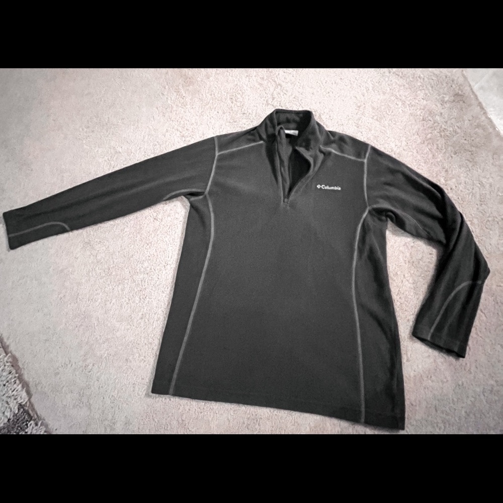 Columbia Grey Quarter Zip